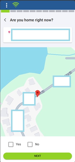 Location Entered