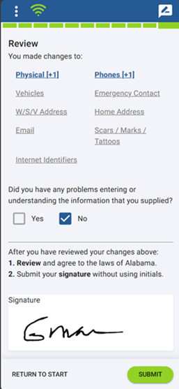 Review Changes